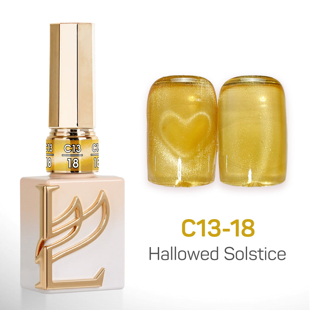 LAVIS Cat Eyes C13 - Set 24 Colors - Gel Polish 0.5 oz - Hallowed Solstice Collection