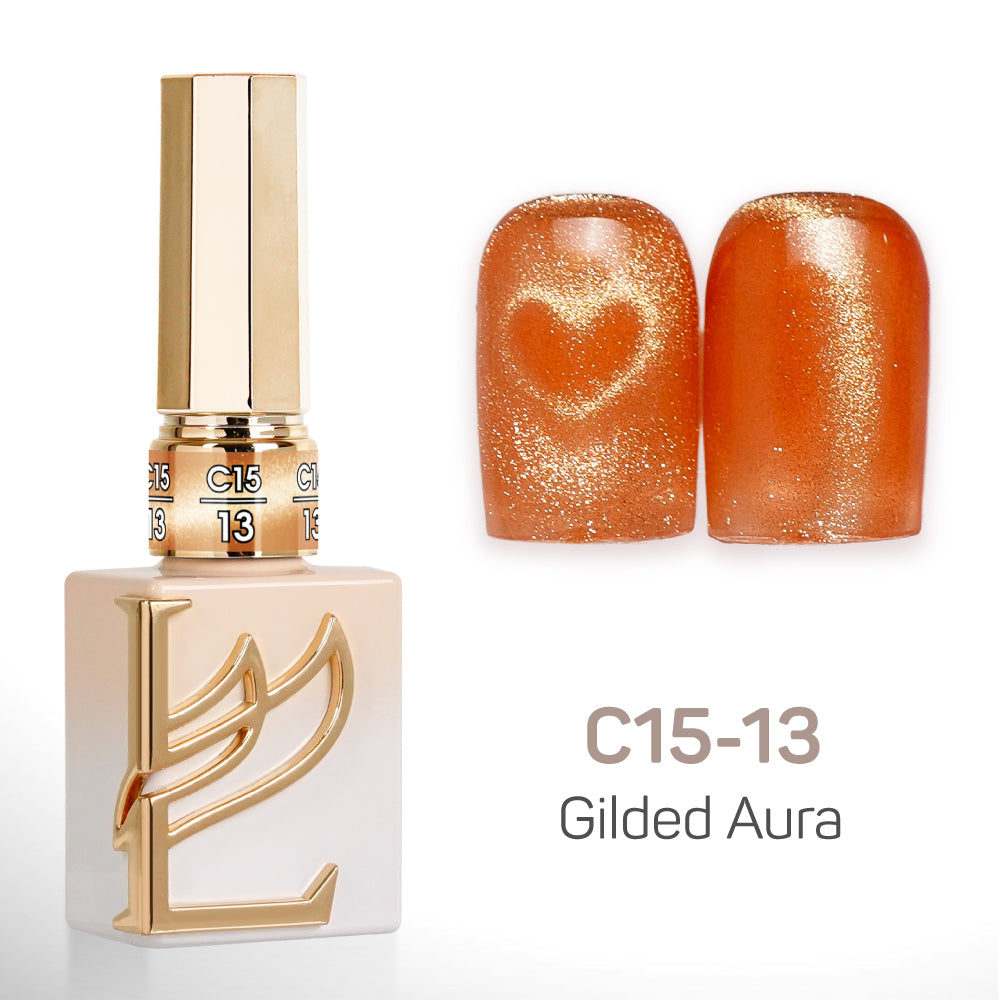 LAVIS Cat Eyes C15 - 13 - Gel Polish 0.5 oz - Gilded Aura Collection