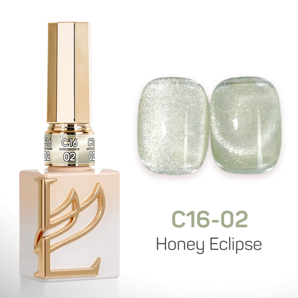 LAVIS Cat Eyes C16 - 02 - Gel Polish 0.5 oz - Honey Eclipse Collection