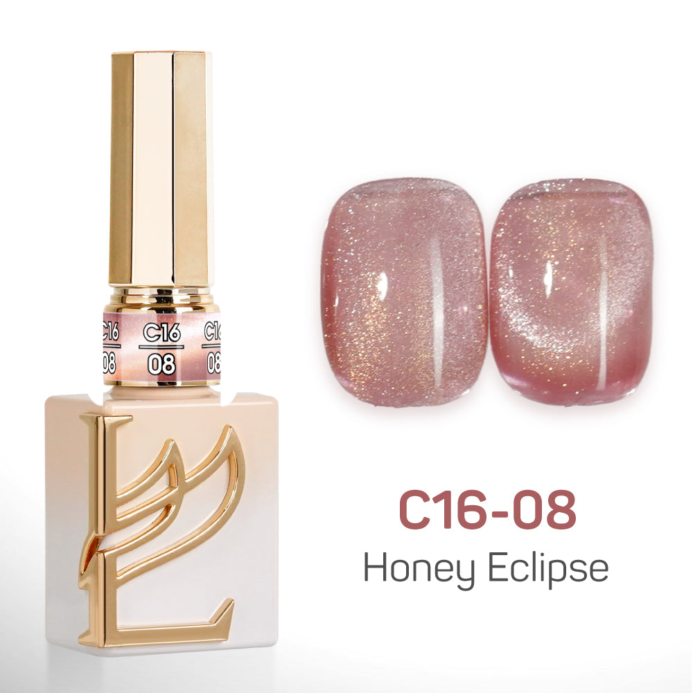 LAVIS Cat Eyes C16 - 08 - Gel Polish 0.5 oz - Honey Eclipse Collection