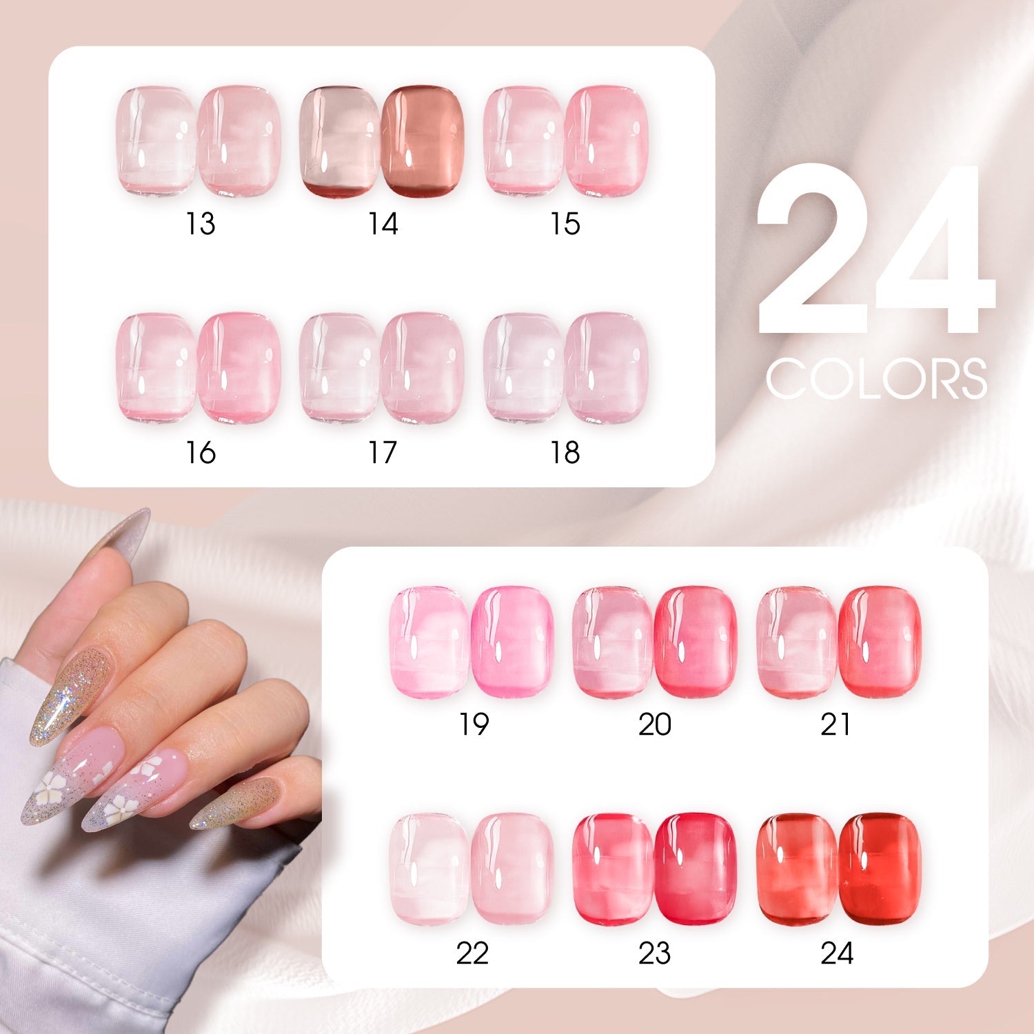 LAVIS C17 - 02 - Gel Polish 0.5 oz - Glossy Touch Collection