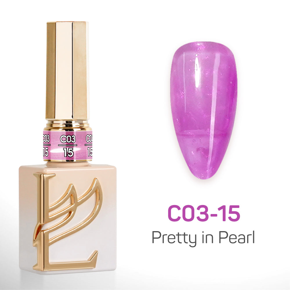 LAVIS C03 - 15 - Gel Polish 0.5 oz - Pretty in Pearl Collection