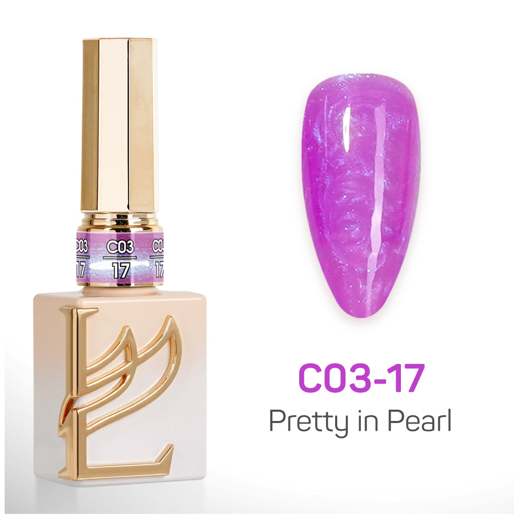 LAVIS C03 - 17 - Gel Polish 0.5 oz - Pretty in Pearl Collection