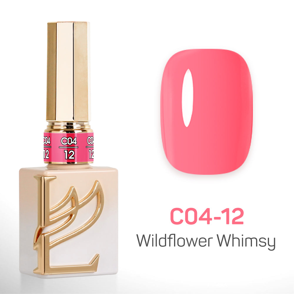 LAVIS C04 - 12 - Gel Polish 0.5 oz - Wildflower Whimsy Collection