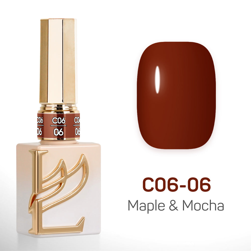 LAVIS C06 - 06 - Gel Polish 0.5 oz - Maple & Mocha Collection