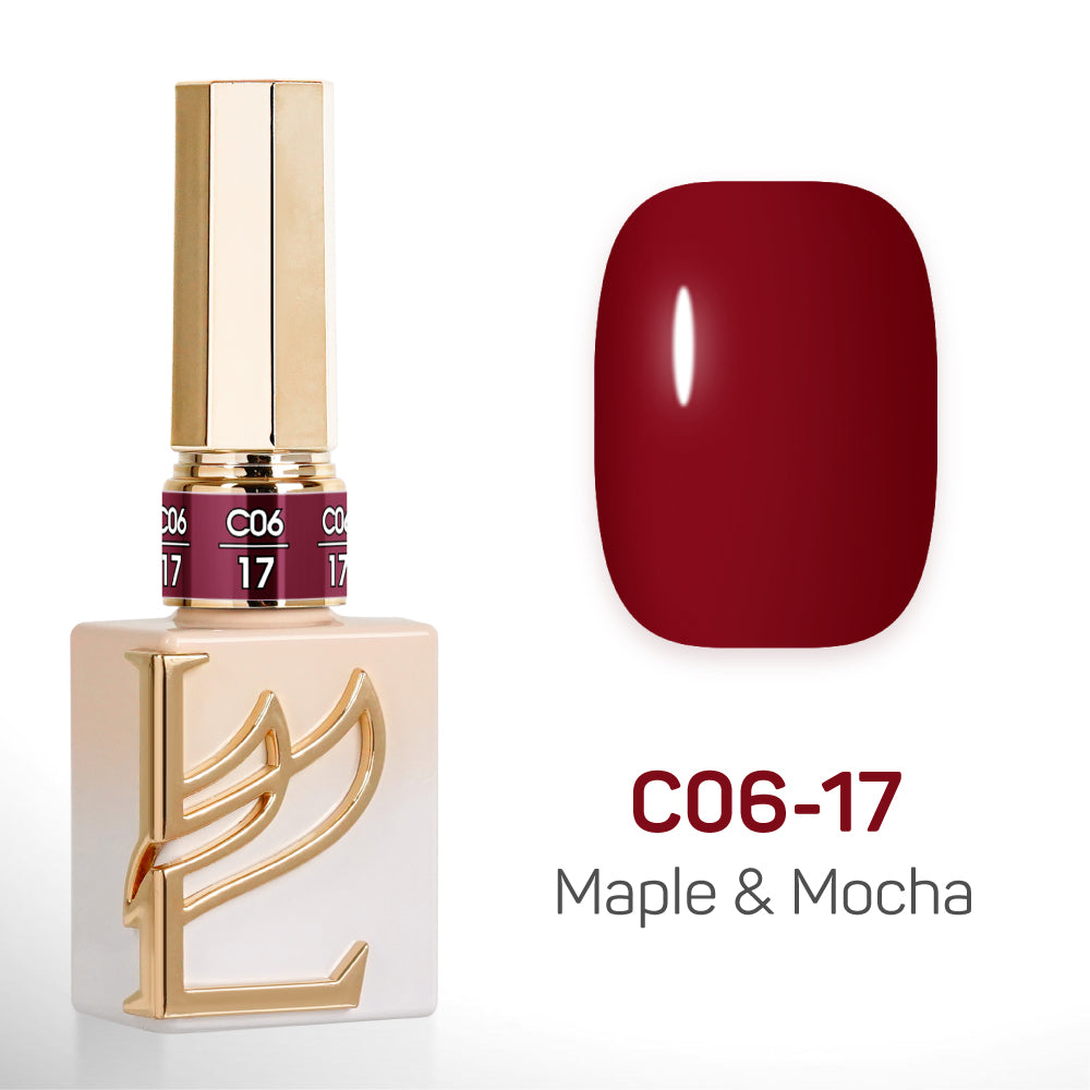 LAVIS C06 - 17 - Gel Polish 0.5 oz - Maple & Mocha Collection