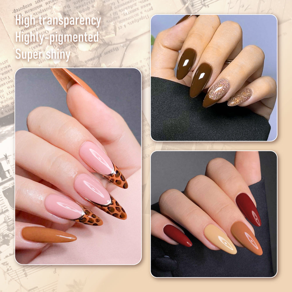 LAVIS C06 - 02 - Gel Polish 0.5 oz - Maple & Mocha Collection