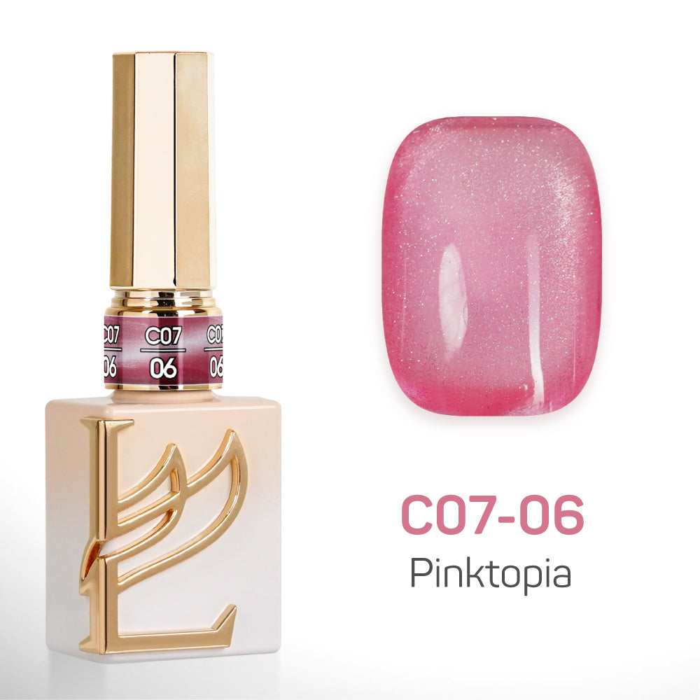 LAVIS C07 - Set 24 Colors - Gel Polish 0.5 oz - Pinktopia Collection