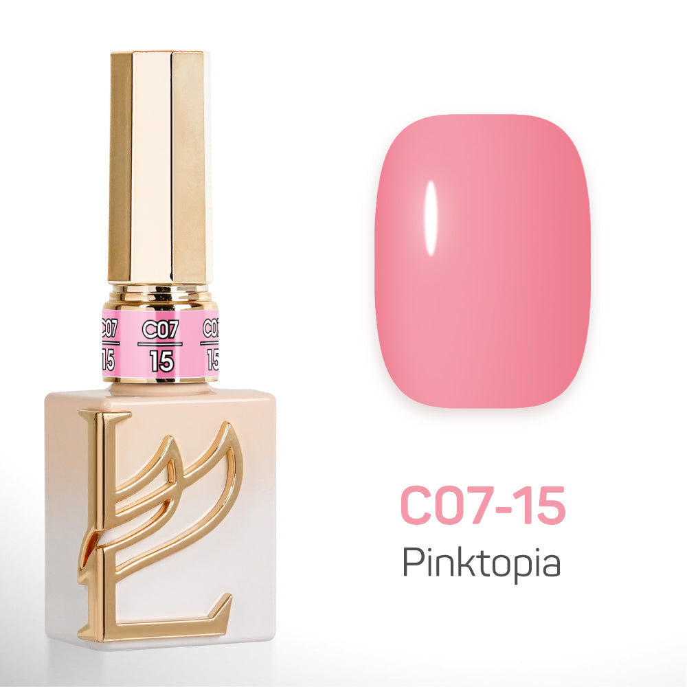 LAVIS C07 - Set 24 Colors - Gel Polish 0.5 oz - Pinktopia Collection