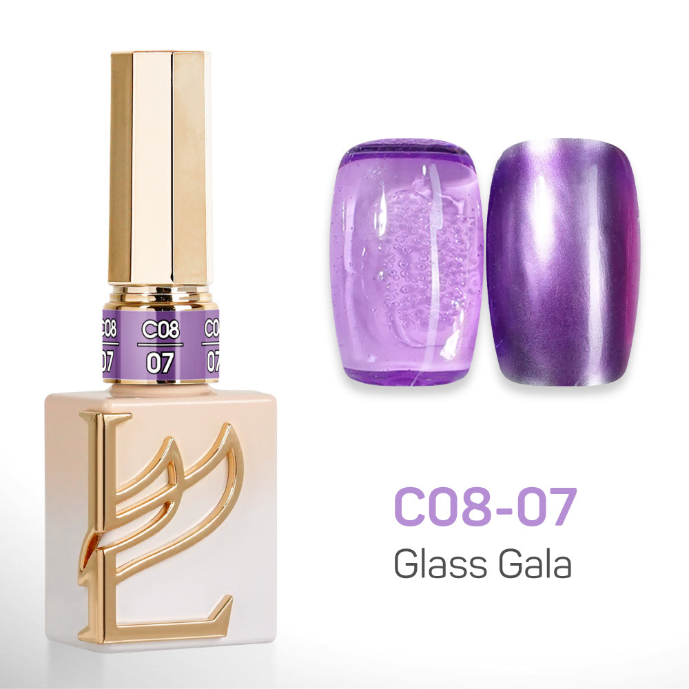 LAVIS C08 - 24 - Gel Polish 0.5 oz - Glass Gala Collection