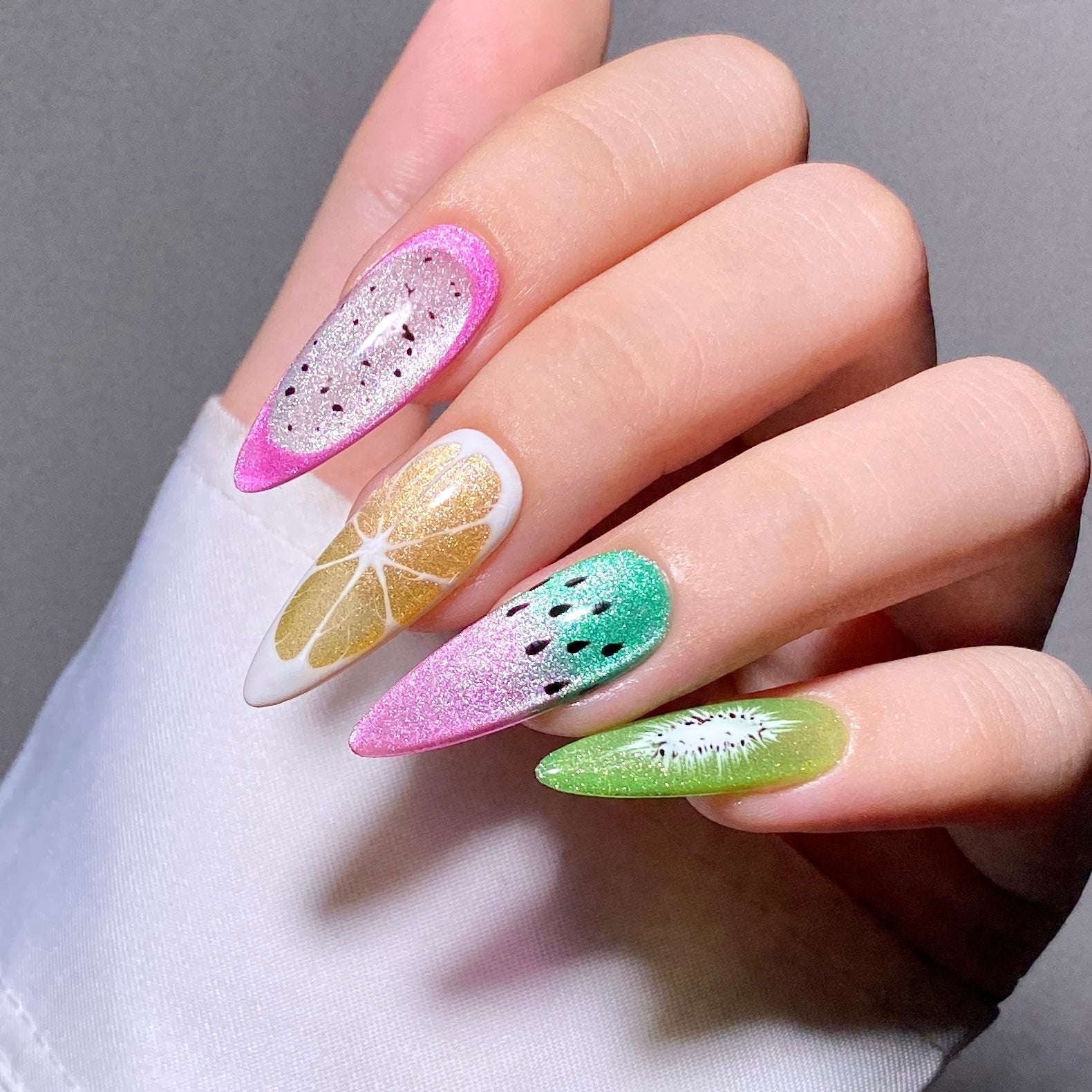 LAVIS Cat Eyes CE3 - 01 - Gel Polish 0.5 oz - Tropical Candy