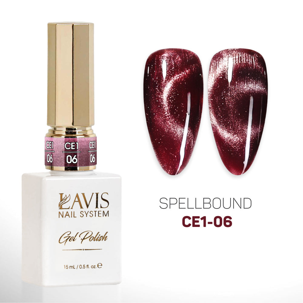 LAVIS Cat Eyes CE1 (Ver 2) - 06 - Gel Polish 0.5 oz - Spellbound Collection