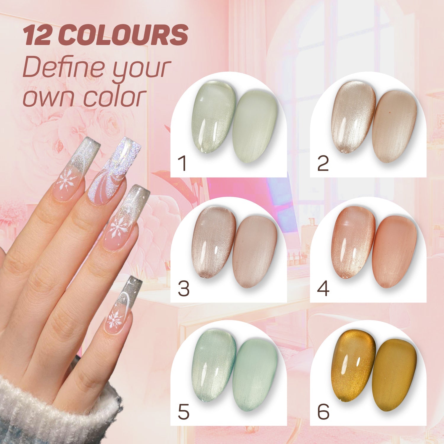 LAVIS Cat Eyes CE10 - 01 (Ver2) - Gel Polish 0.5 oz -  Beauty Bureau Collection