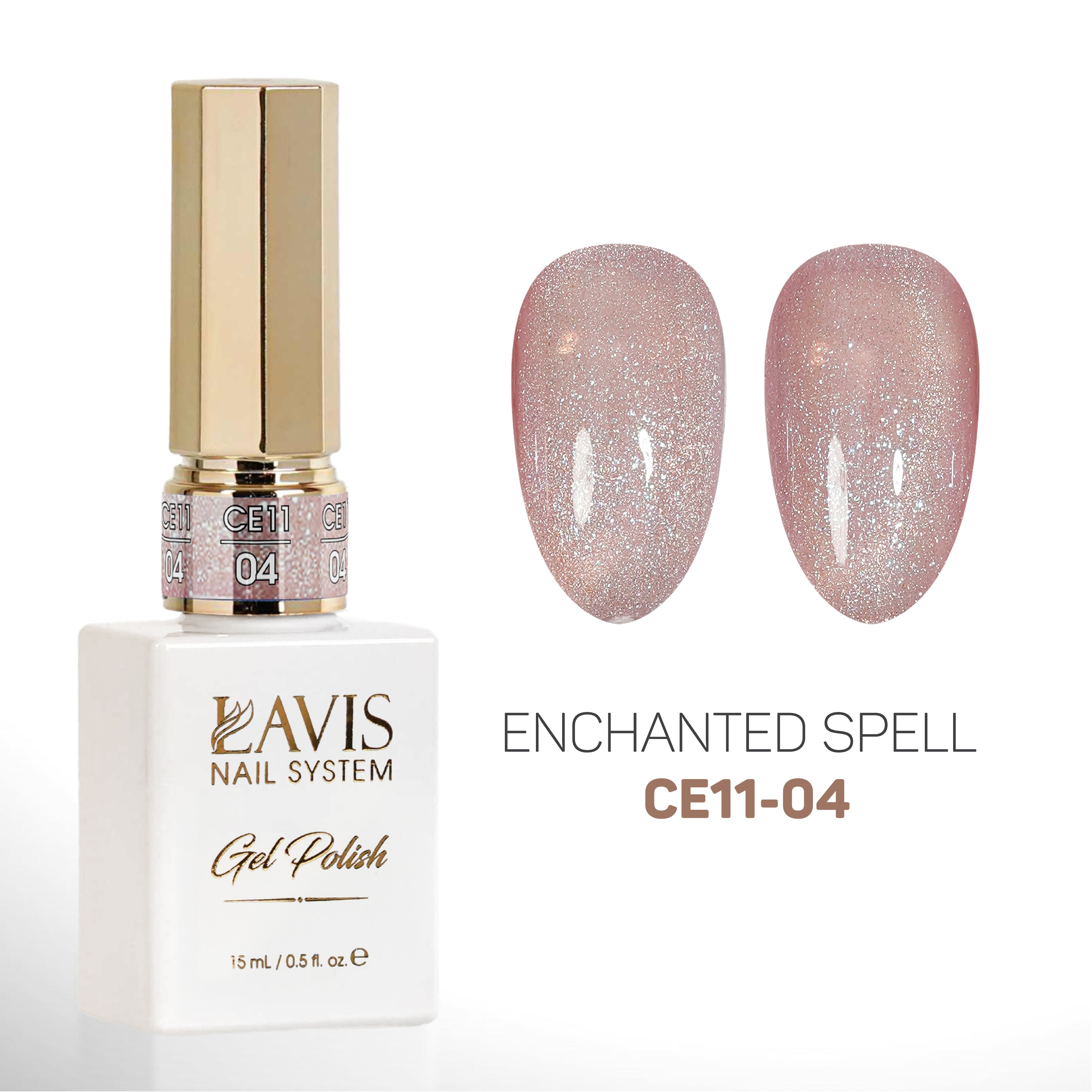 LAVIS Cat Eyes CE11 - 04 - Gel Polish 0.5 oz -  Enchanted Spell Collection