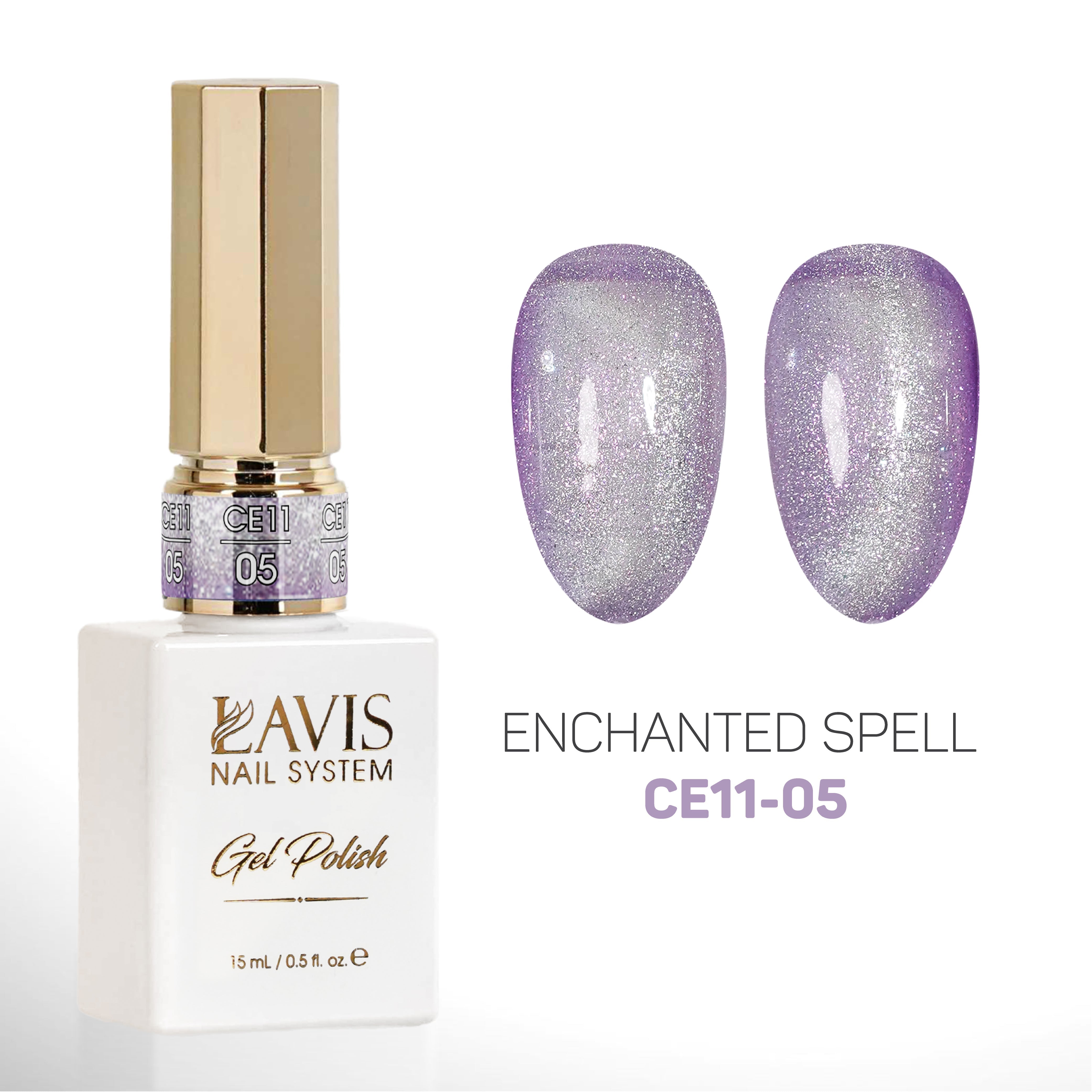 LAVIS Cat Eyes CE11 - 05 - Gel Polish 0.5 oz -  Enchanted Spell Collection