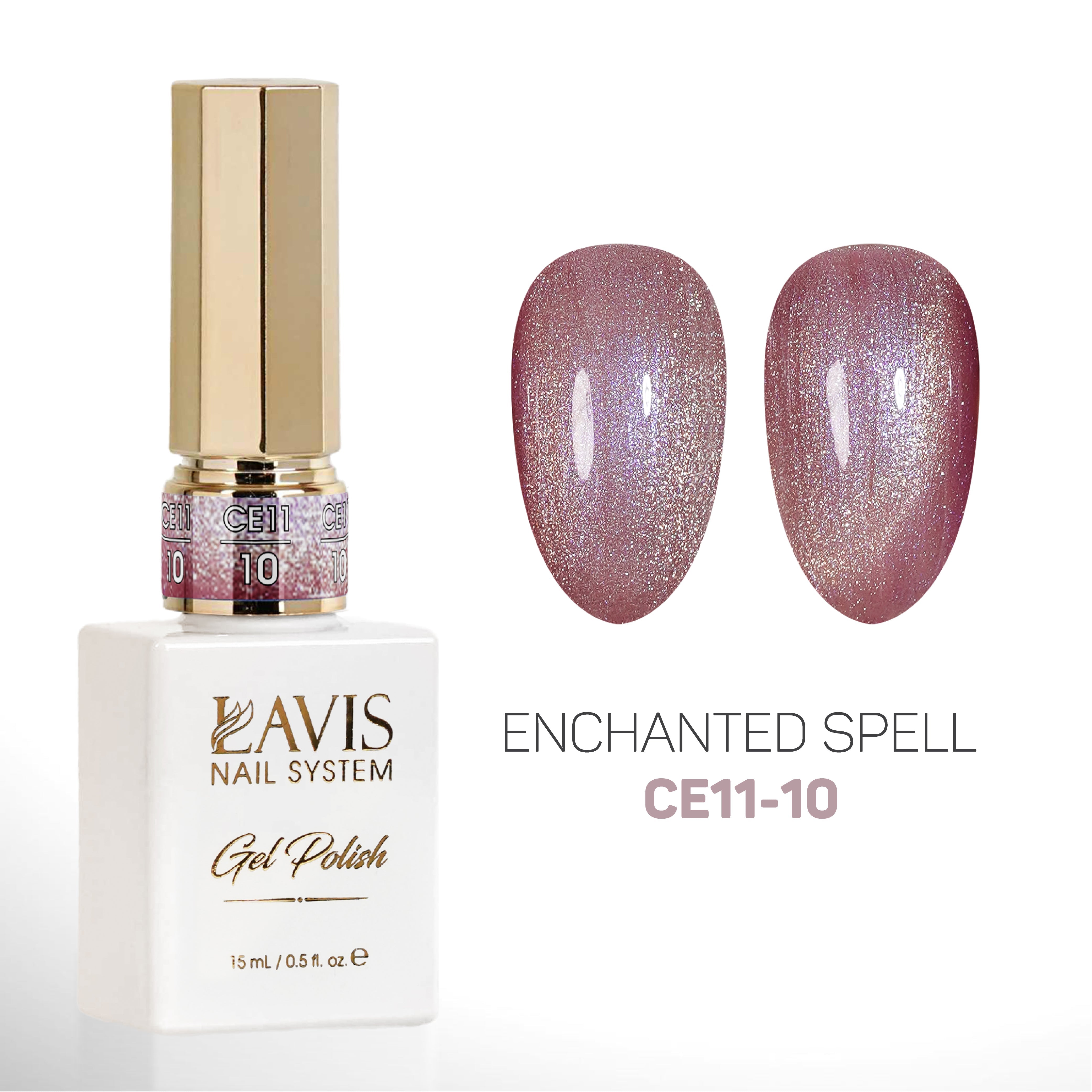 LAVIS Cat Eyes CE11 - 10 - Gel Polish 0.5 oz -  Enchanted Spell Collection