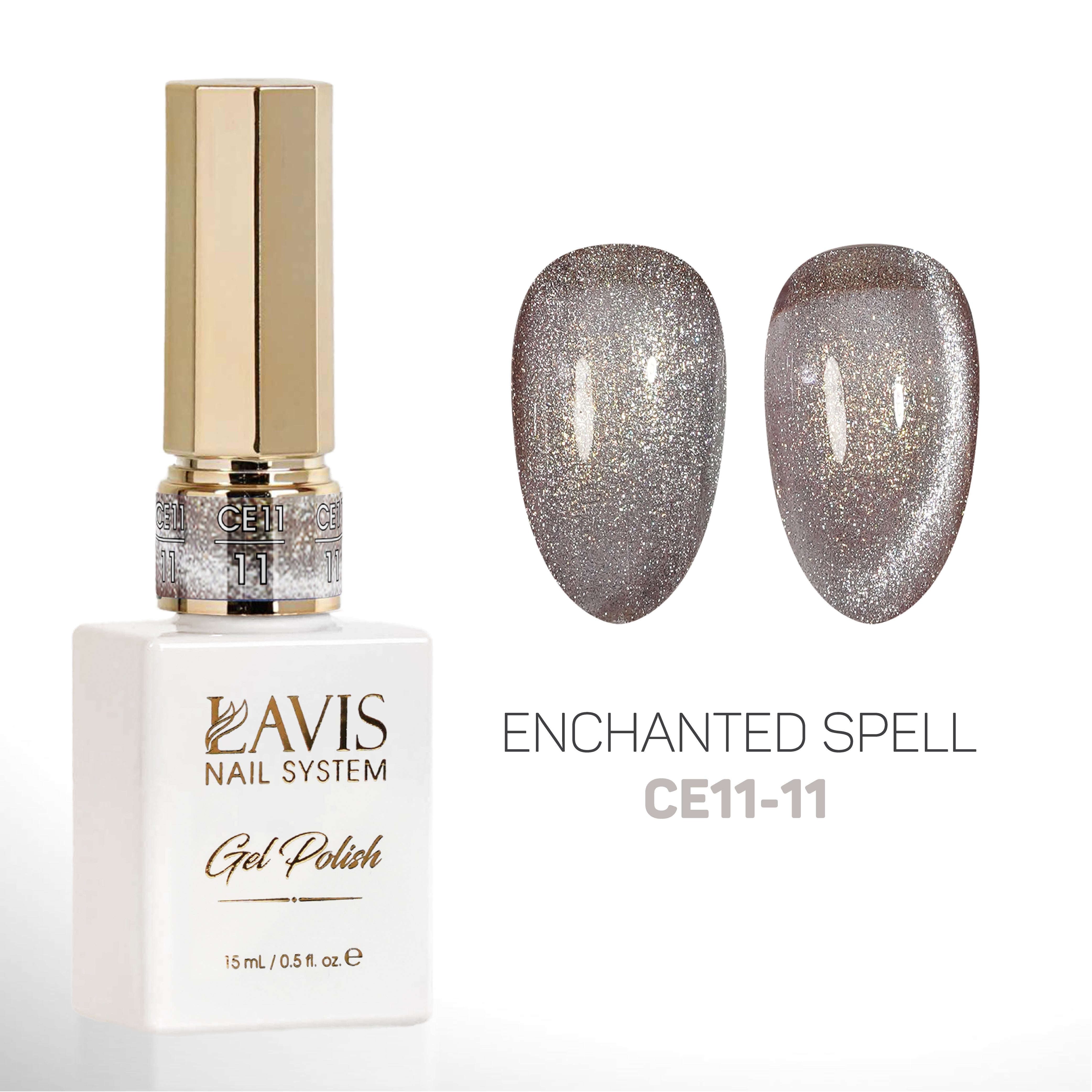 LAVIS Cat Eyes CE11 - 11 - Gel Polish 0.5 oz -  Enchanted Spell Collection