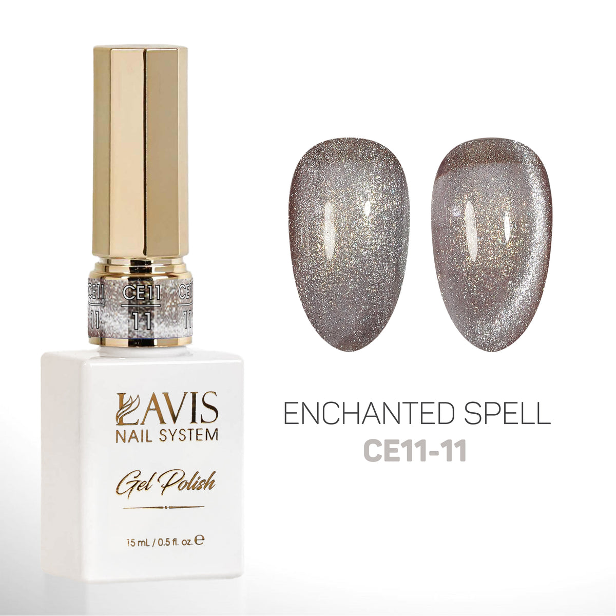 LAVIS Cat Eyes CE11 - 11 - Gel Polish 0.5 oz -  Enchanted Spell Collection