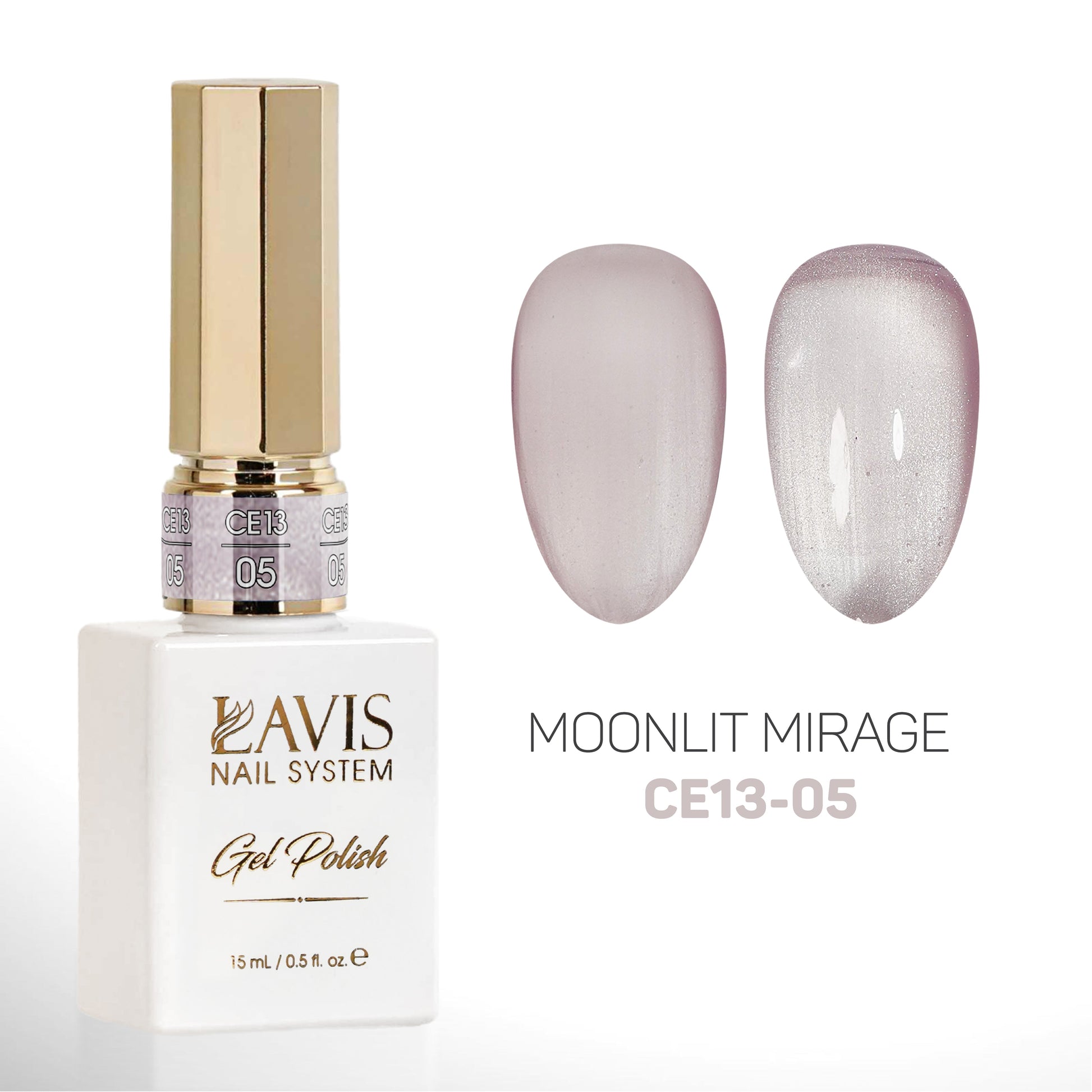 LAVIS Cat Eyes CE13 (Ver2) - 05 - Gel Polish 0.5 oz - Moonlit Mirage Collection