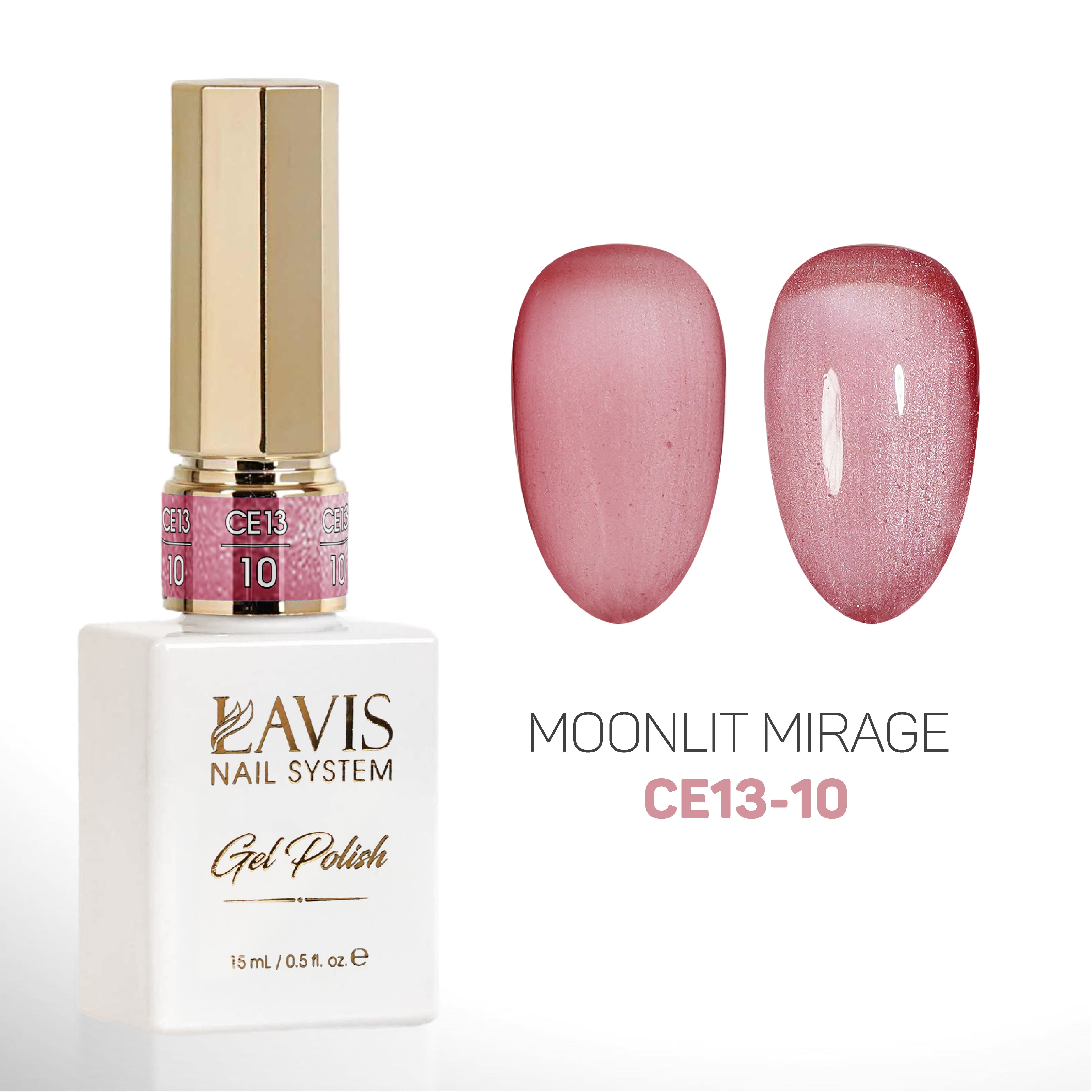 LAVIS Cat Eyes CE13 (Ver2) - 10 - Gel Polish 0.5 oz - Moonlit Mirage Collection