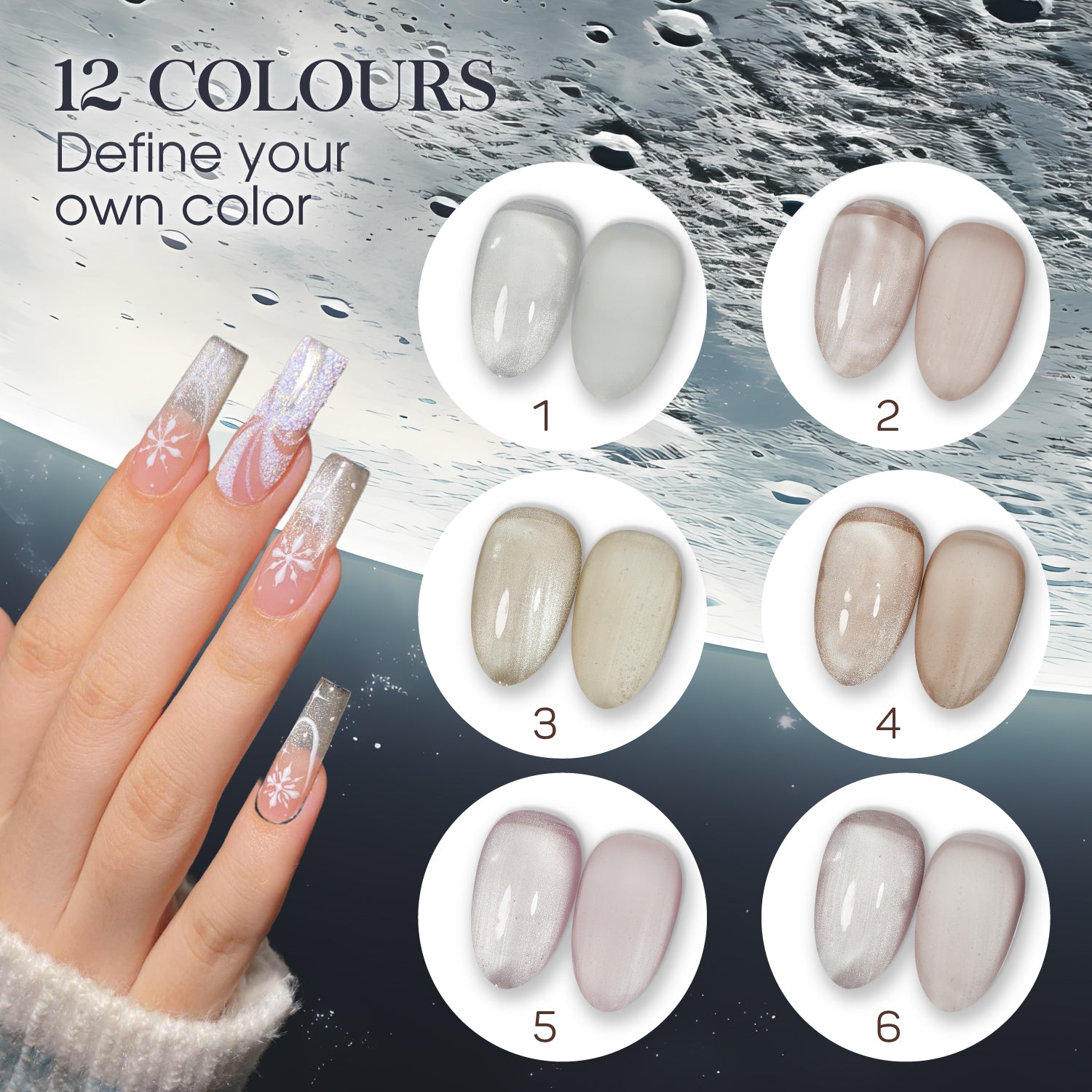 LAVIS Cat Eyes CE13 (Ver2) - 11 - Gel Polish 0.5 oz - Moonlit Mirage Collection