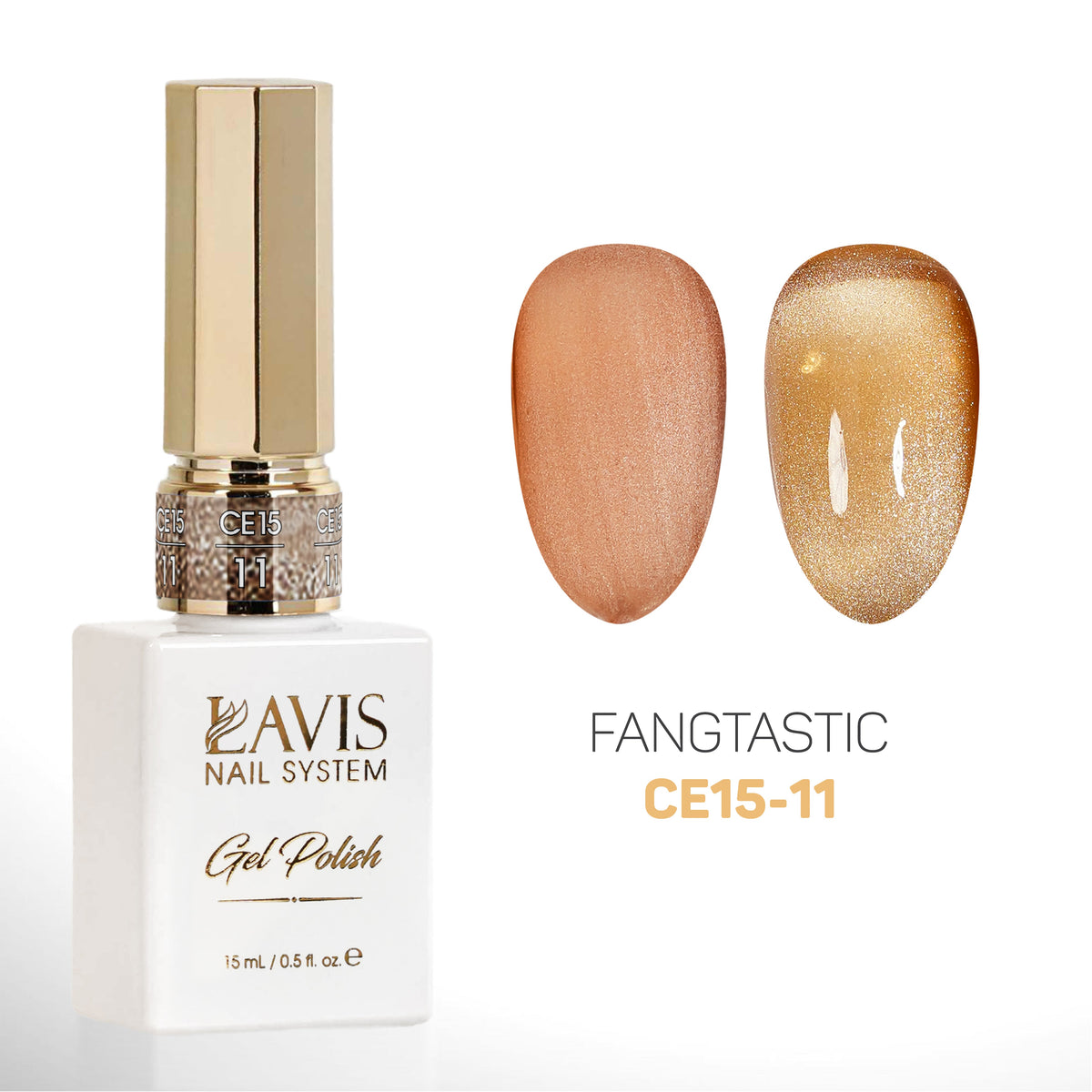 LAVIS Cat Eyes CE15 - 11 - Gel Polish 0.5 oz - Fangtastic Collection