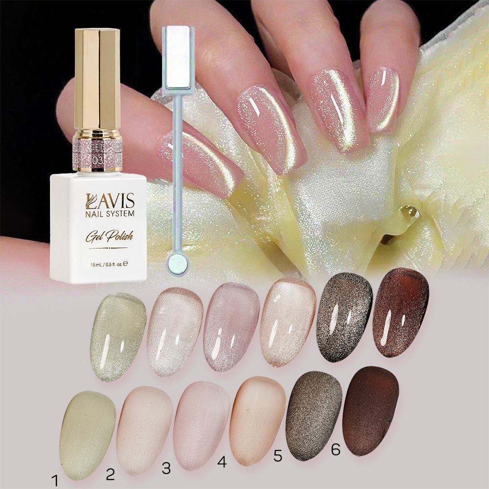 LAVIS Cat Eyes CE15 - 11 - Gel Polish 0.5 oz - Fangtastic Collection