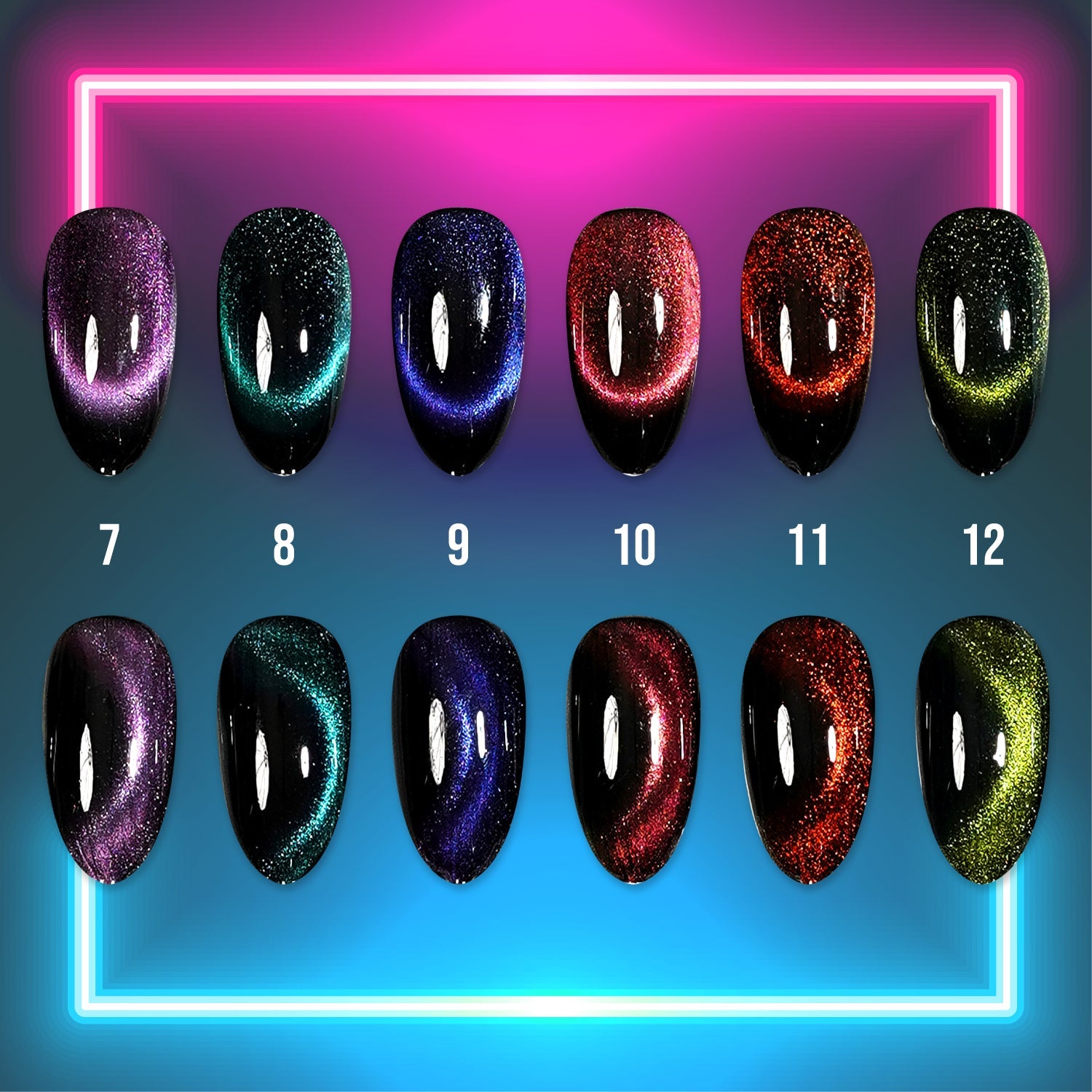 LAVIS Cat Eyes CE16 - 05 - Gel Polish 0.5 oz - Double Vision Collection