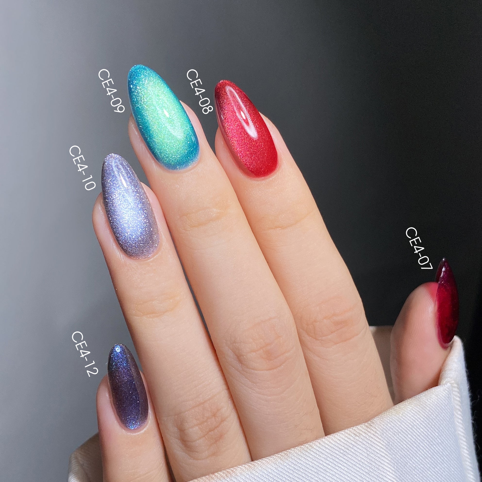 LAVIS Cat Eyes CE4 - 06 - Gel Polish 0.5 oz - Fairy Tale