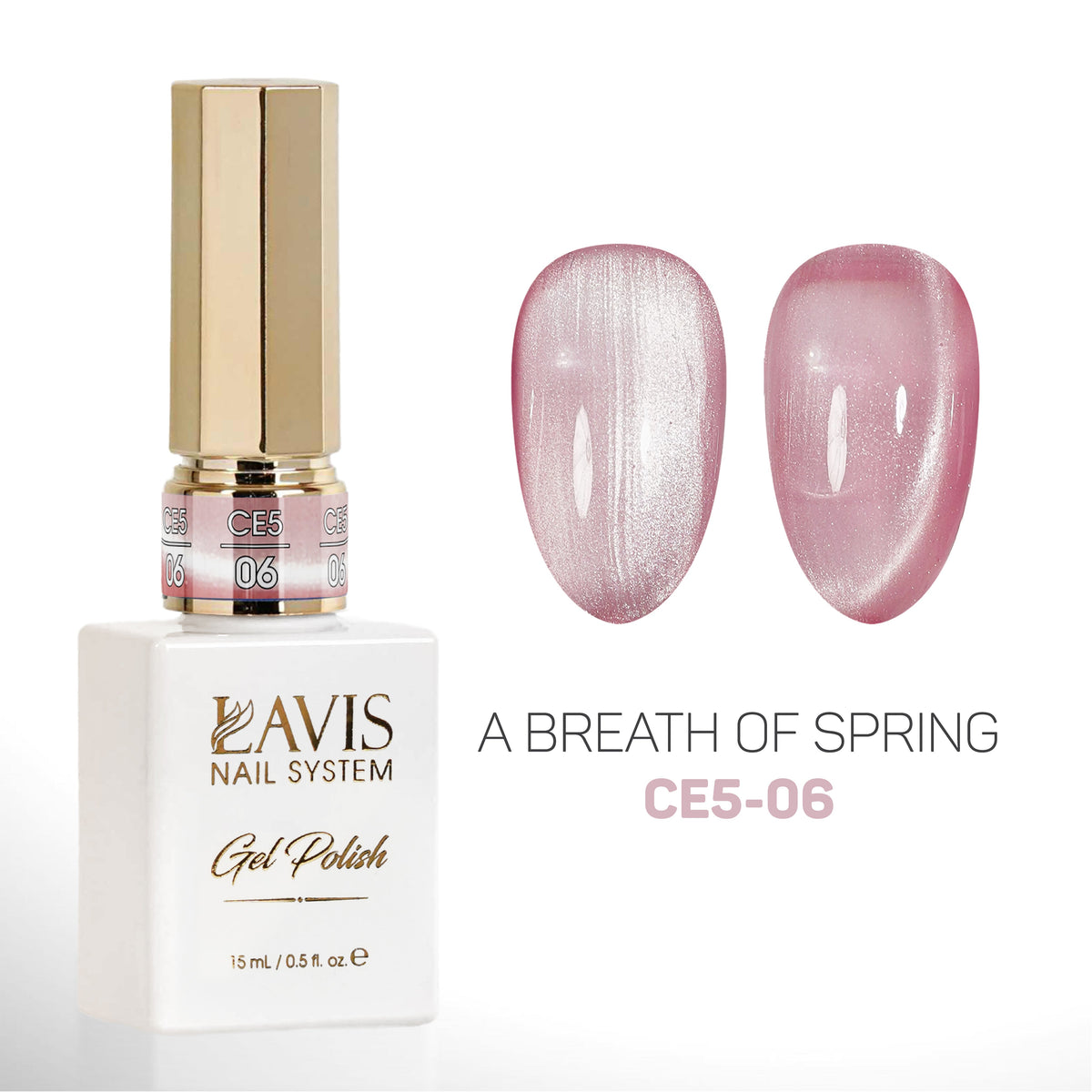 Lavis CE5-06 A Breath Of Spring cat eye gel polish, photo 1 of 1
