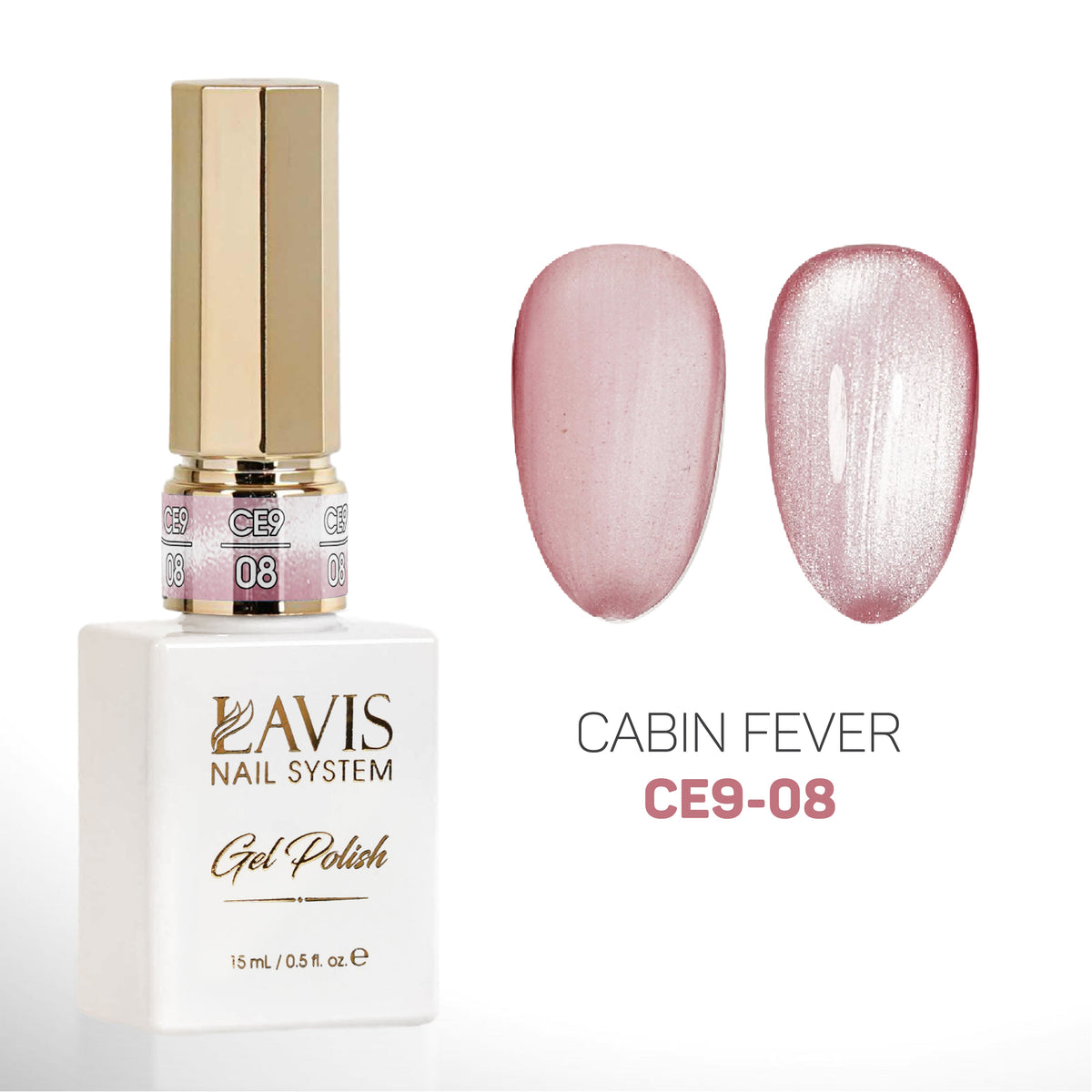 Lavis CE9-08 Cabin Fever cat eye gel polish, photo 1 of 5
