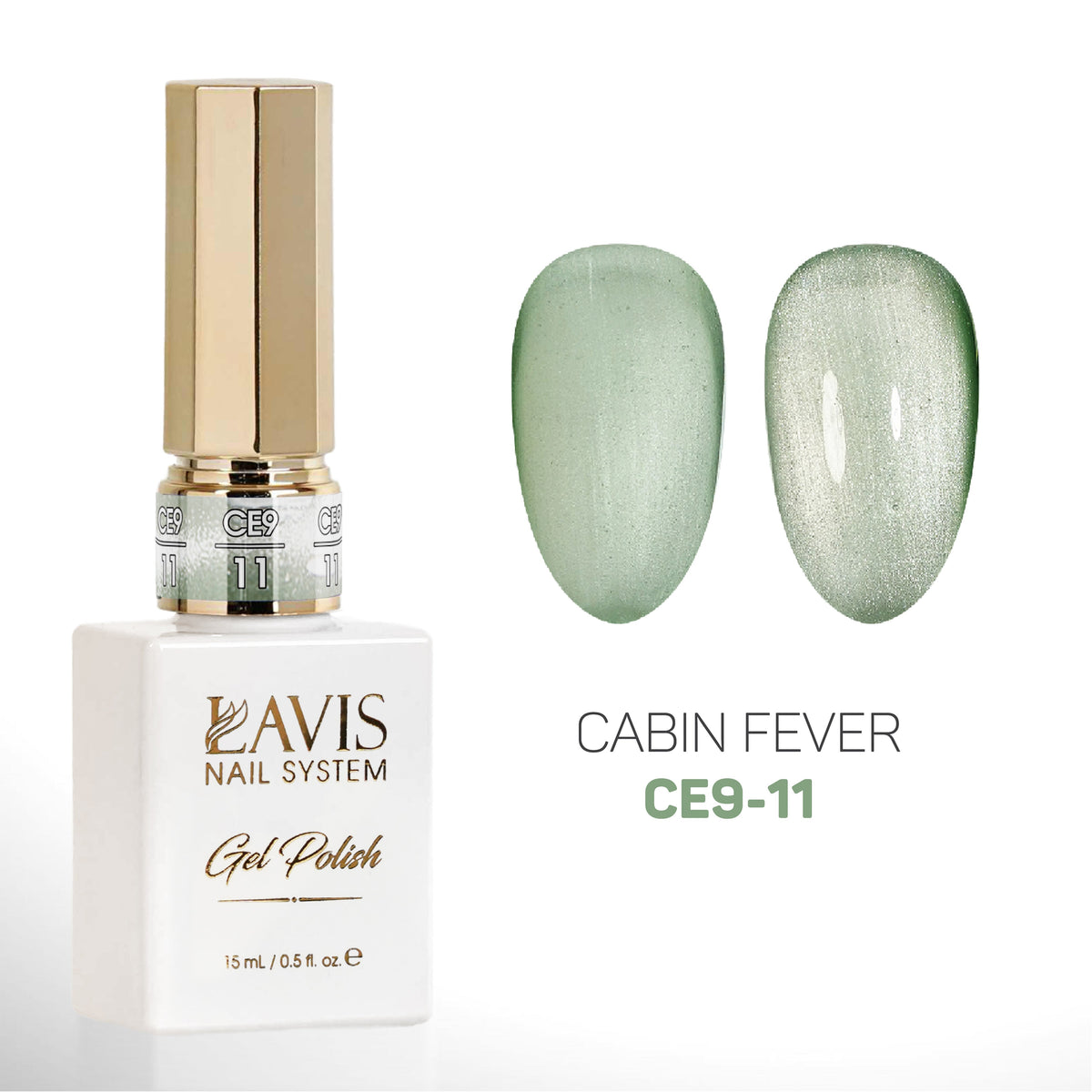 Lavis CE9-11 Cabin Fever cat eye gel polish, photo 1 of 5