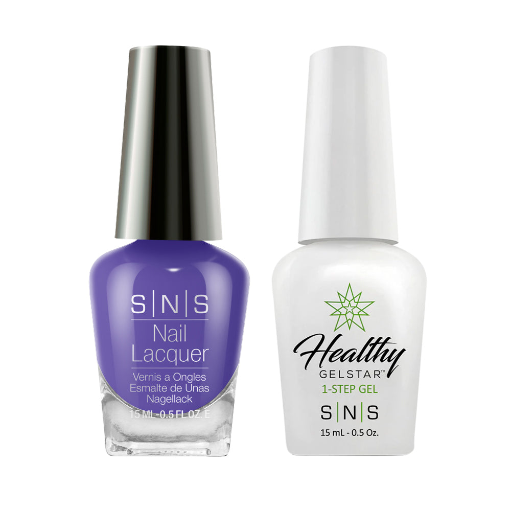 SNS Gel Nail Polish Duo - CS04 Call Me Kandy - Violet Colors by SNS sold by DTK Nail Supply