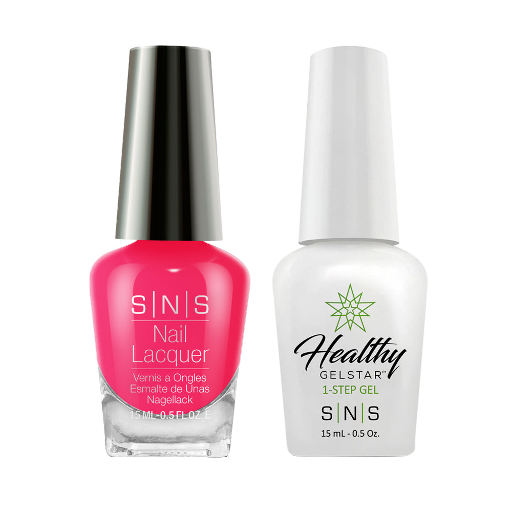 SNS Gel Nail Polish Duo - CS11 Coral Gumdrop - Pink Colors by SNS sold by DTK Nail Supply