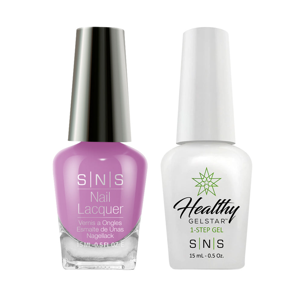 SNS Gel Nail Polish Duo - CS19 Taro Boba - Purple Colors by SNS sold by DTK Nail Supply