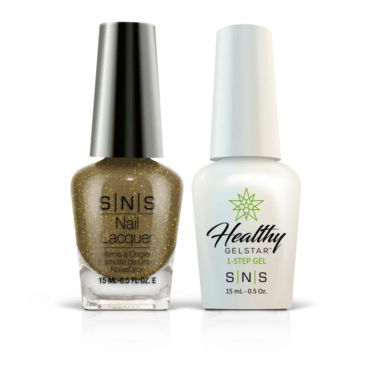 SNS Gel Nail Polish Duo - CY07 A Night on the Rooftop - Metallic Colors by SNS sold by DTK Nail Supply