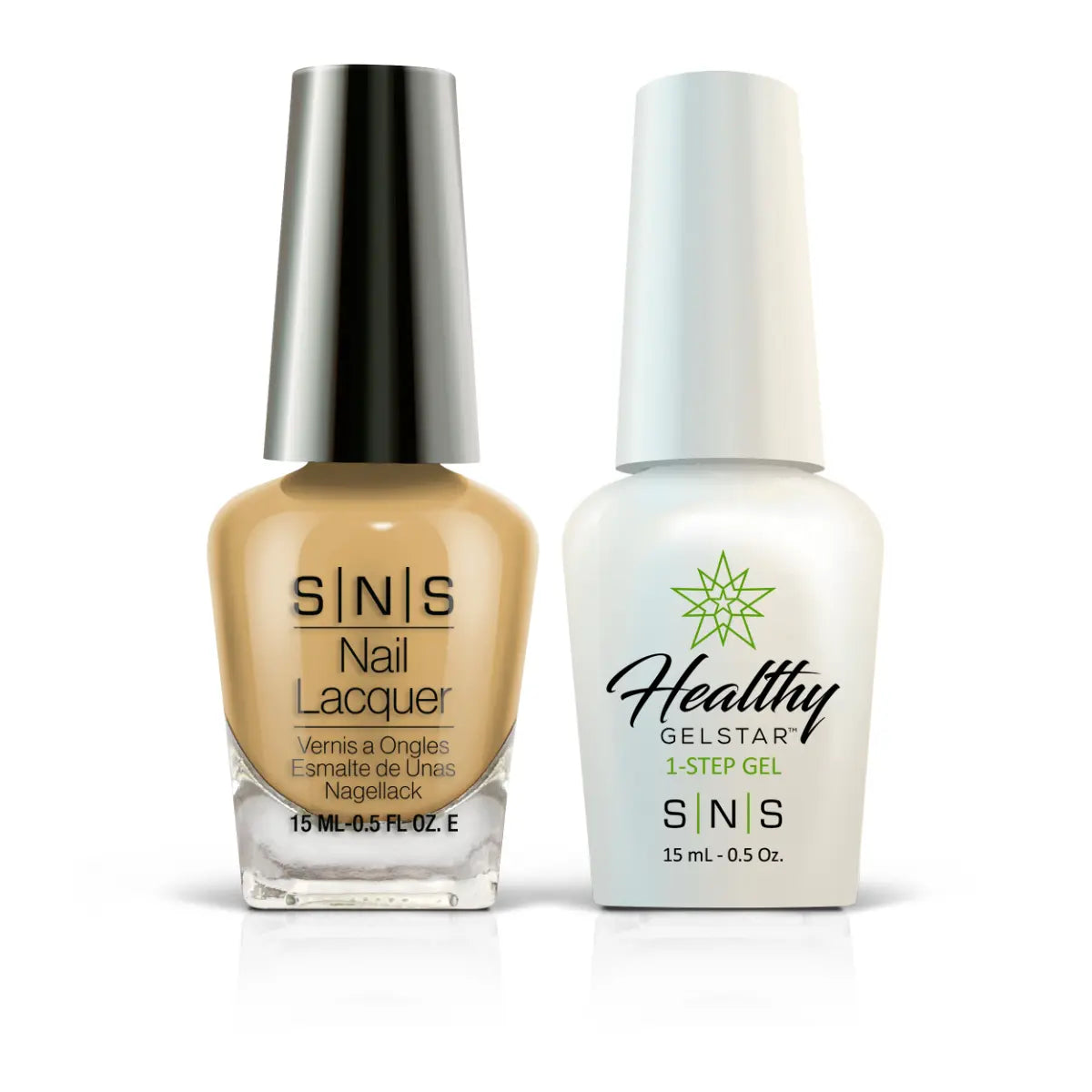 SNS Gel Nail Polish Duo - CY14 Taupiary - Green Colors by SNS sold by DTK Nail Supply