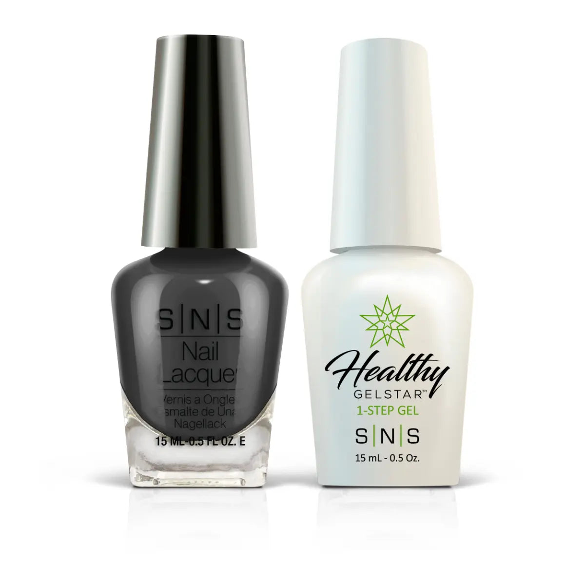 SNS Gel Nail Polish Duo - CY17 Meet You at The Plaza - Gray Colors by SNS sold by DTK Nail Supply