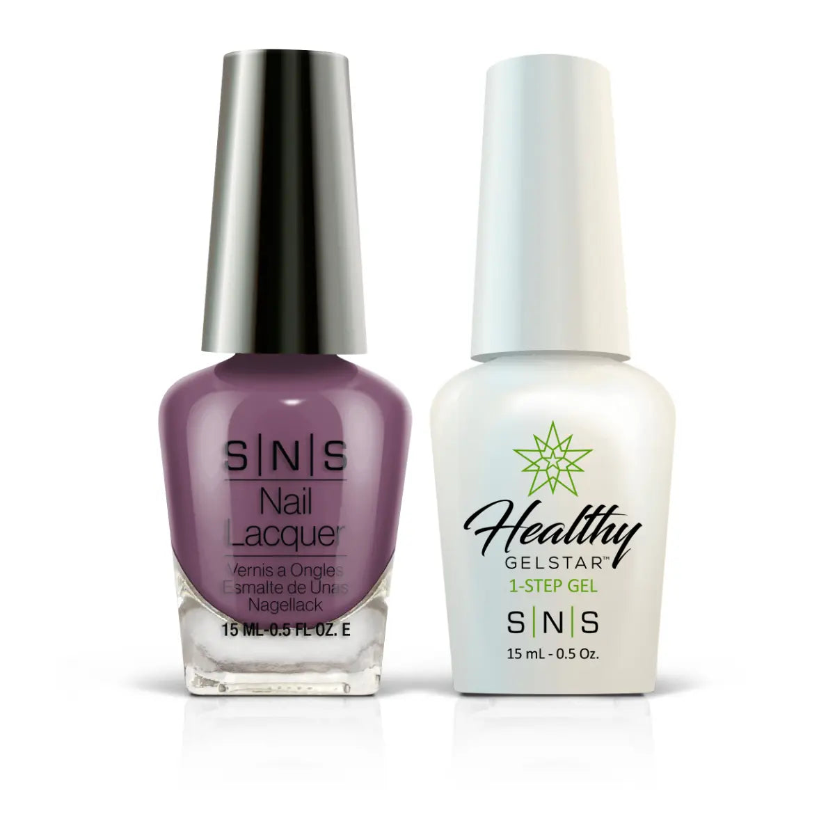 SNS Gel Nail Polish Duo - CY18 Fresh Plums - Purple Colors by SNS sold by DTK Nail Supply