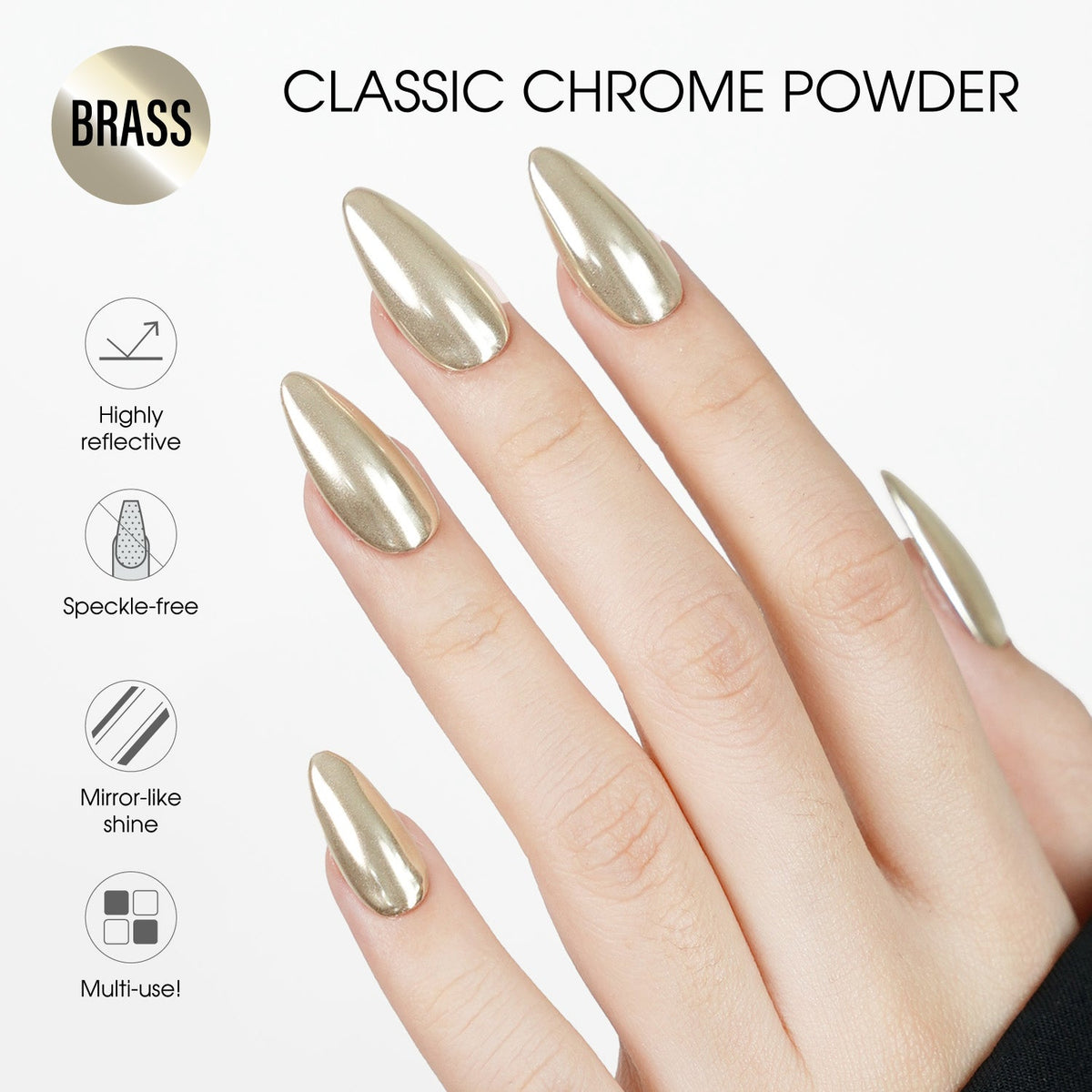 LAVIS Chrome Classic - Brass - 0.5gr (PC)