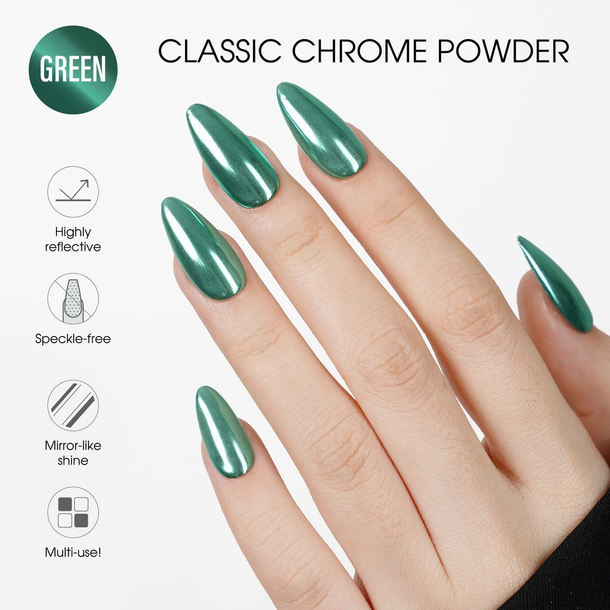LAVIS Chrome Classic - Green - 0.5gr (PC)