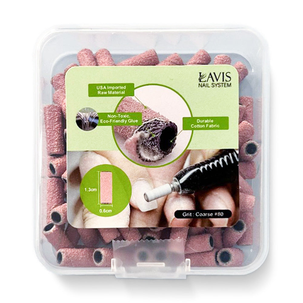LAVIS Small Pink Sanding Bands, Box