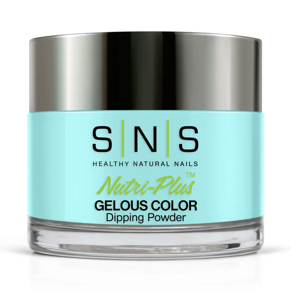 SNS Dipping Powder Nail - DR01 - Aurora's Eyes - Blue Colors by SNS sold by DTK Nail Supply