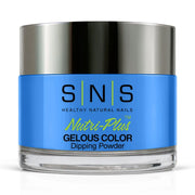 SNS Dipping Powder Nail - DR10 - Blue My Mind - Blue Colors by SNS sold by DTK Nail Supply