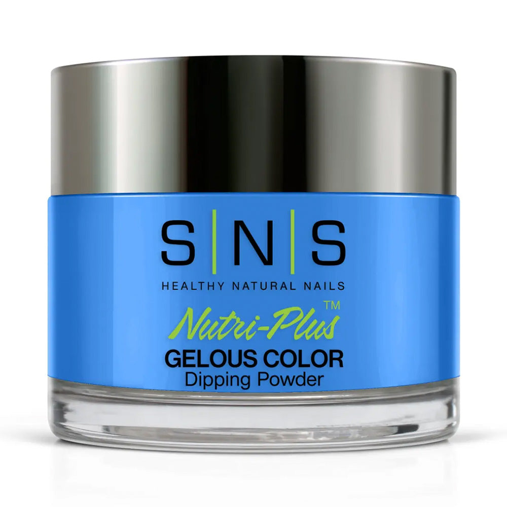 SNS Dipping Powder Nail - DR10 - Blue My Mind - Blue Colors by SNS sold by DTK Nail Supply