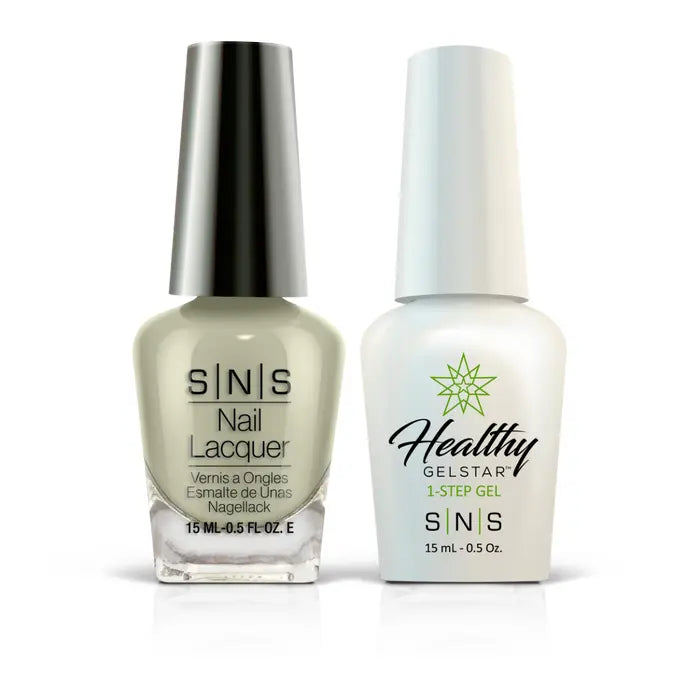 SNS Gel Nail Polish Duo - DR21 Reflecting Sphere - Gray Colors by SNS sold by DTK Nail Supply
