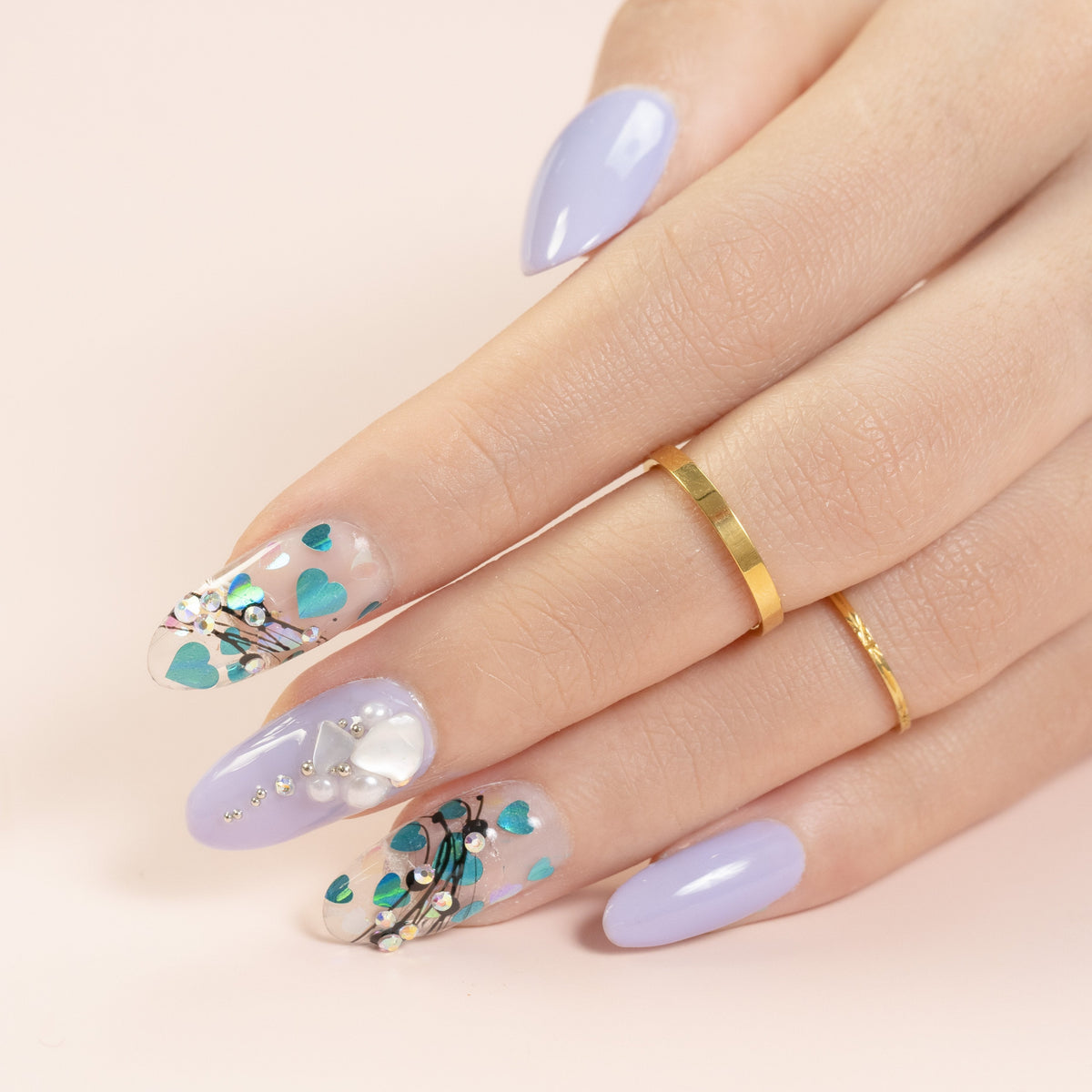  Silver & Rose Gold Microbeads by OTHER sold by DTK Nail Supply