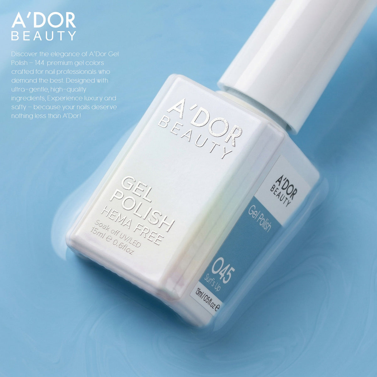 A'DOR HEMA-Free - Set 144 Colors Gel Polish Collection