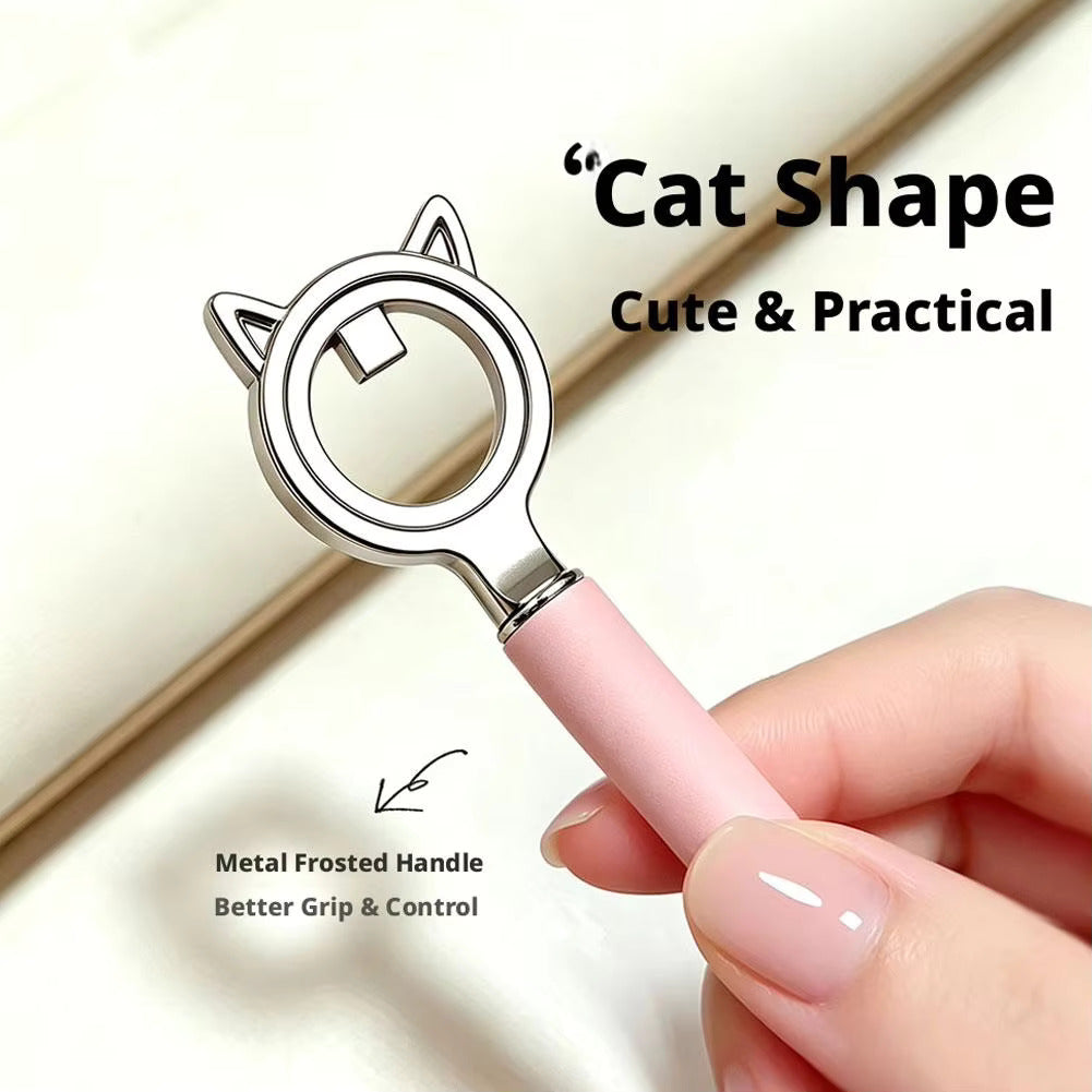 Dual-End Cat Ear Ring Magnet