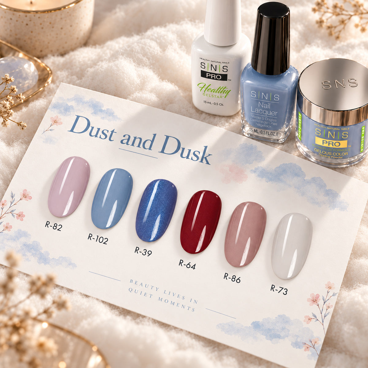 SNS Dust and Dusk Collection - 4in1 - 6 Colors